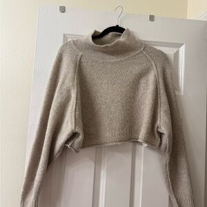 Urban Outfitters Taupe Cowl Neck Sweater